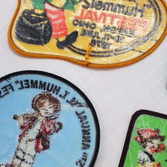 Vintage M.I. HUMMEL Lot of SIX Patches, Used, Collectible, NICE! 1978 - 1986 - Picture 3 of 12